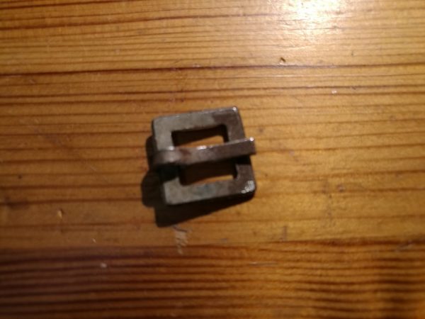 Handgefertigte Schnallen Eisen 1 cm