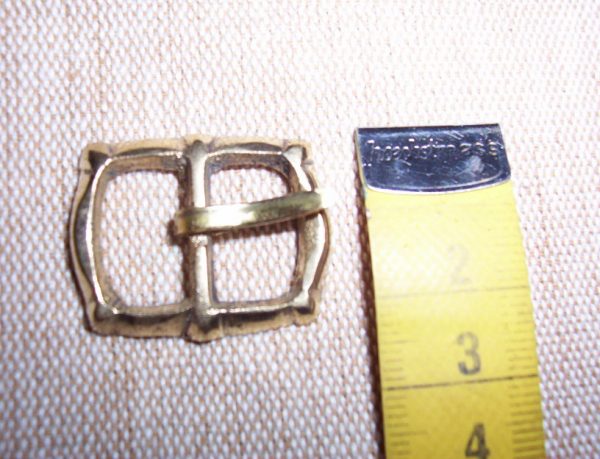 Schnallen Messing 15 mm